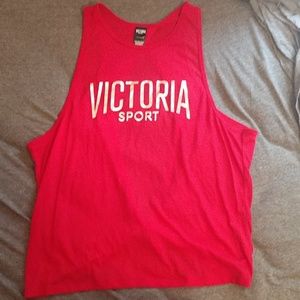 Workout open back tank top